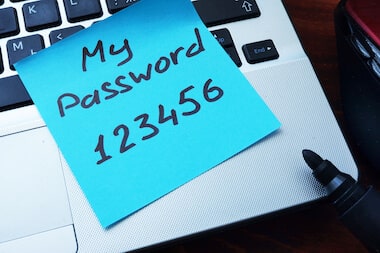 How Secure is My Password Sticky Note