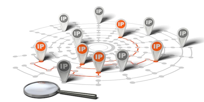 IP address different locations