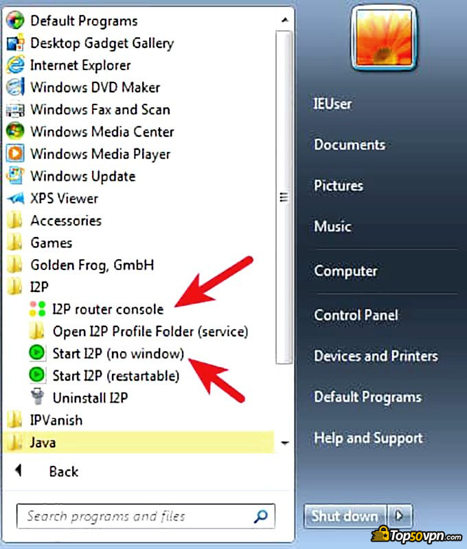 Cara mengakses dark web: Konfogurasi I2P.