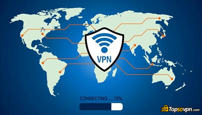 As VPNs são legais: um mapa de servidores VPN.