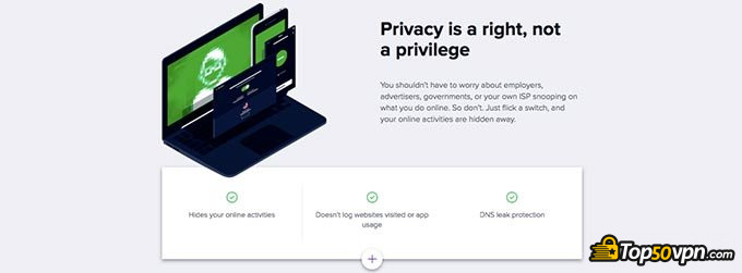 Avast VPN VS NordVPN: privacidade do Avast.