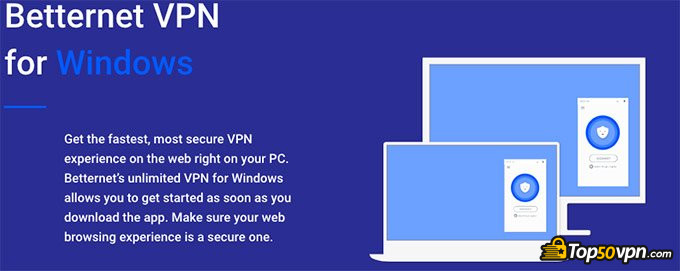 Betternet review: VPN for Windows.
