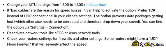 CyberGhost review: speed increasing tips.