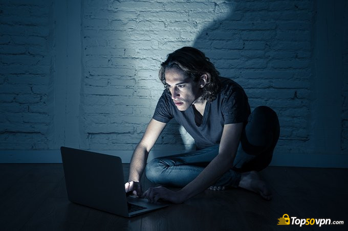 How to hide IP address: hacker at night. How to hide IP address: hacker at night.