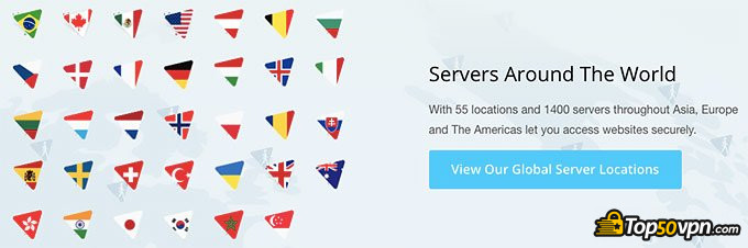 Hide.me review: servers