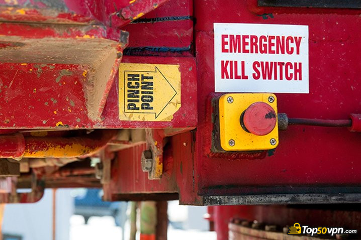 VPN kill switch: emergency kill switch