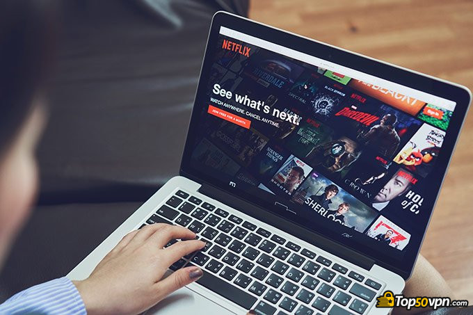 Free VPN for Netflix: watching Netflix.