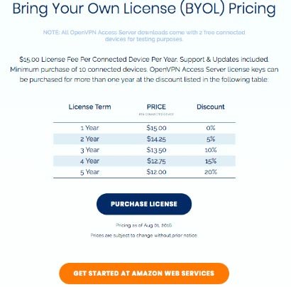 OpenVPN review: BYOL.