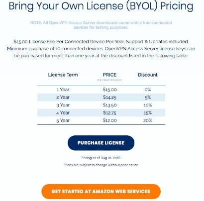 OpenVPN review: BYOL.