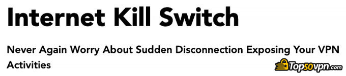 PureVPN review: kill switch.